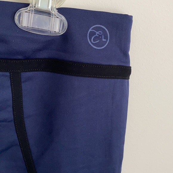 E. Leoty Corset Leggings Navy Black - Picture 9 of 10